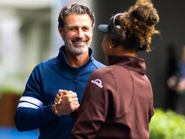 Patrick Mouratoglou and Naomi Osaka, Beijing 2024