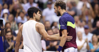 Daniil Medvedev (Rus) defeated Carlos Alcaraz (Spa) || 275804_0068