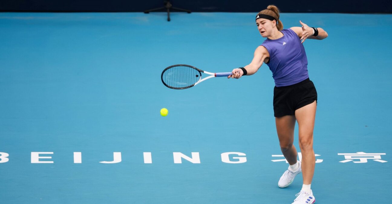 Karolina Muchova, China Open, Beijing, 2024