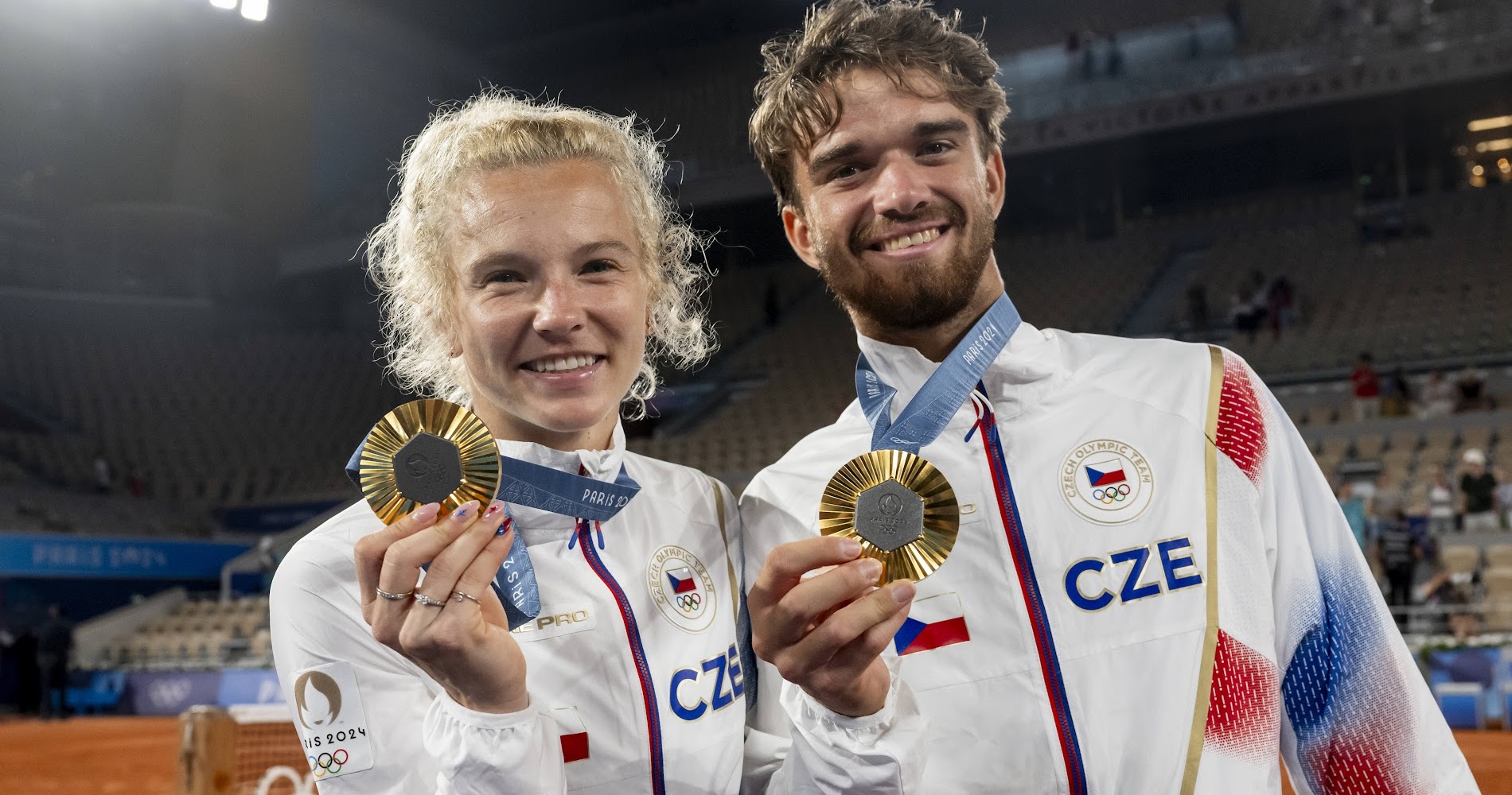 Siniakova et Machac, olympic champions in Paris (CTK Photobank_Panoramic)