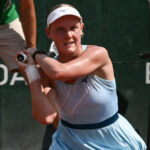 Suzan Lamens NED during the quarter finals match vs. Aliaksandra Sasnovich at the WTA250 Hungarian Gran Prix Tennis on 19th July 2024 at Romai Teniszakademia, Budapest, Hungary PUBLICATIONxNOTxINxITA Copyright: xVincenzoxOrlando/IPAxSportx/xipax/xx IPA_48107814 IPA_Agency_IPA48107814 || 293697_0004 2024 am DER finals grand Grosser Hungarian international MEHRSPORT player premiumd prix quarter quer sport tennis x0x