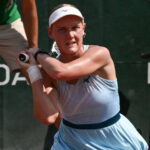 Suzan Lamens NED during the quarter finals match vs. Aliaksandra Sasnovich at the WTA250 Hungarian Gran Prix Tennis on 19th July 2024 at Romai Teniszakademia, Budapest, Hungary PUBLICATIONxNOTxINxITA Copyright: xVincenzoxOrlando/IPAxSportx/xipax/xx IPA_48107814 IPA_Agency_IPA48107814 || 293697_0004 2024 am DER finals grand Grosser Hungarian international MEHRSPORT player premiumd prix quarter quer sport tennis x0x