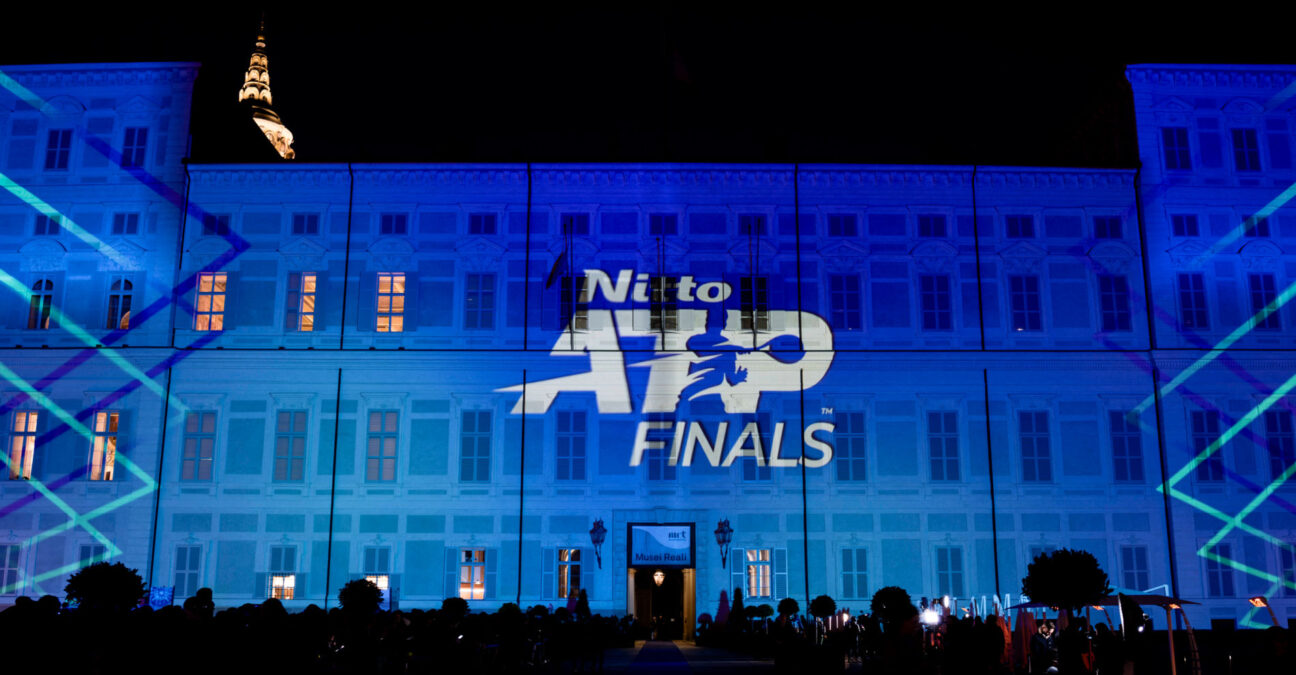 Nitto ATP, Tennis Herren Finals 2023 - Blue Carpet A general view of Royal Palace of Turin is seen during the Blue Carpet of the Nitto ATP Finals 2023. Turin Italy Copyright: xNicolòxCampox