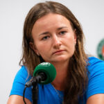 May 20, 2022, PARIS, FRANCE: Barbora Krejcikova of the Czech Republic talks to the media ahead of the 2022 Roland Garros Grand Slam tennis tournament