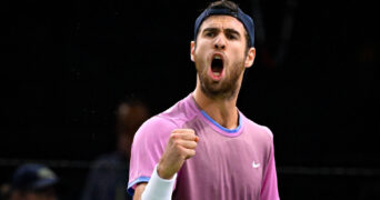 Khachanov Paris 2024 Chryslene Caillaud / Panoramic