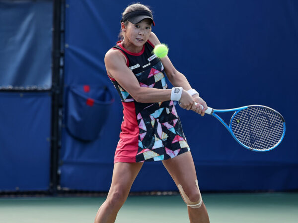 August 23, 2023, New York, New York, United States: Haruka Kaji (JPN) in action during the 2023 US Open - Grand Slam || 274931_0083 America ATP ball court grand hard Herren ITF mens new NORTH NY Outdoor PRESS slam sports tenis tennis Tournament Turnier united USA WTA York zagency zcontractphotographer zselect zsports ZTENNIS Zuma ZUMAPRESS.com zwire