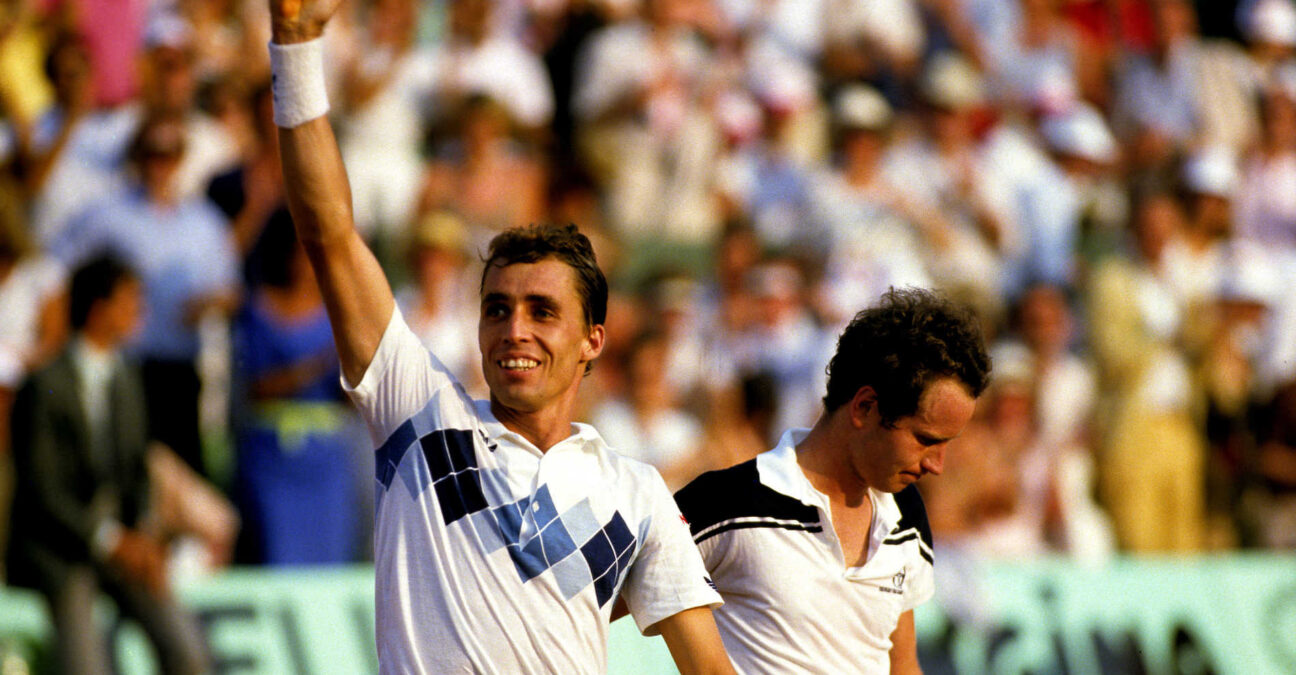 Ivan Lendl and John McEnroe, Roland-Garros 1984