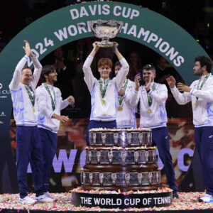 Italy win the Davis Cup (AP Photo/Manu Fernandez)