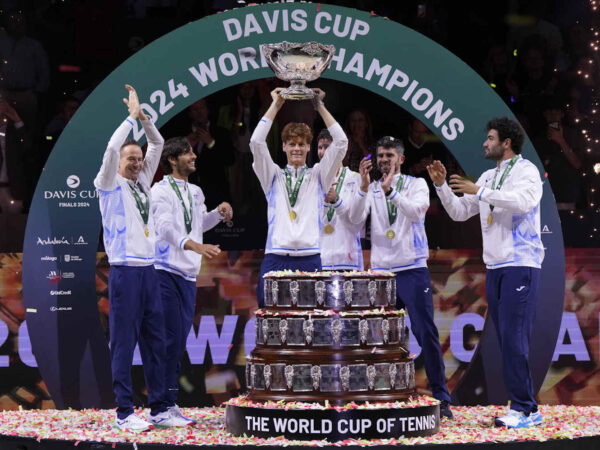 Italy win the Davis Cup (AP Photo/Manu Fernandez)