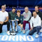 Jannik Sinner and his staff, ATP Finals 2024