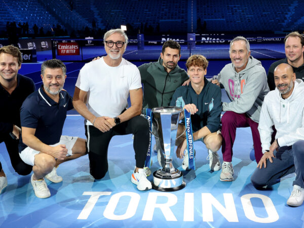 Jannik Sinner and his staff, ATP Finals 2024