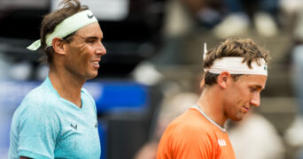 Rafael Nadal and Casper Ruud, Bastad 2024