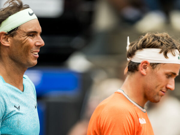 Rafael Nadal and Casper Ruud, Bastad 2024