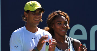 Rafael Nadal (Esp) and Serena WIlliams (USA)