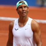 July 24, 2024, Paris, Ile de France, France: RAFAEL NADAL of Team Spain (ESP) during a training session at the Paris 2024 Olympic Games in Roland-Garros, France