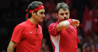 Double - Roger Federer et Stan Wawrinka (Sui) vs Julien Benneteau et Richard Gasquet (Fra)