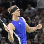 Zverev Paris Masters Chryslène Caillaud / panoramic