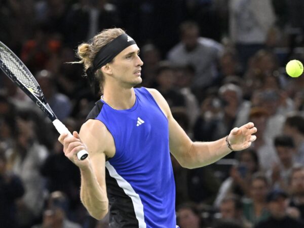 Zverev Paris Masters Chryslène Caillaud / panoramic