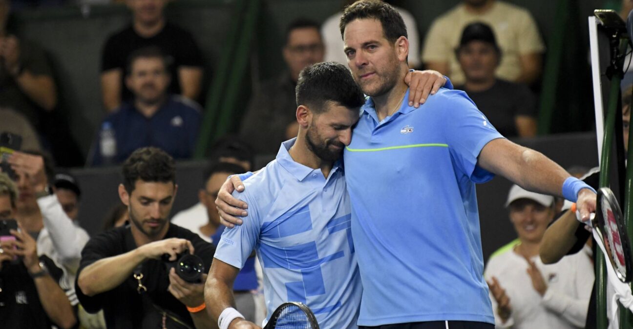 Juan Martin del Potro and Novak Djokovic, Buenos Aires 2024