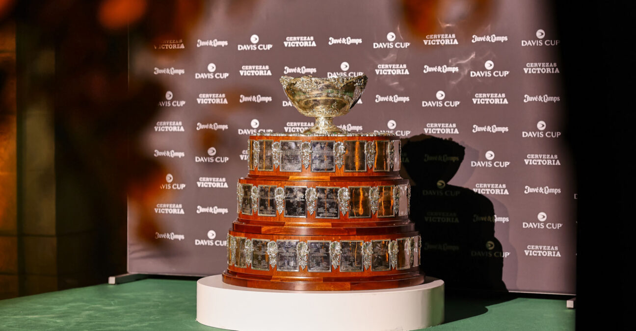 Trophy during the Davis Cup Finals in 2023