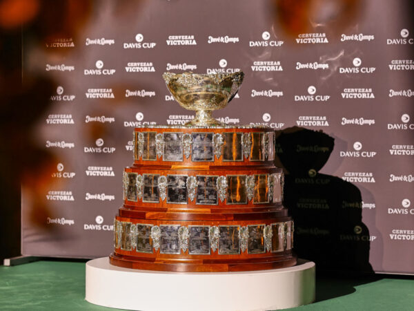 Trophy during the Davis Cup Finals in 2023