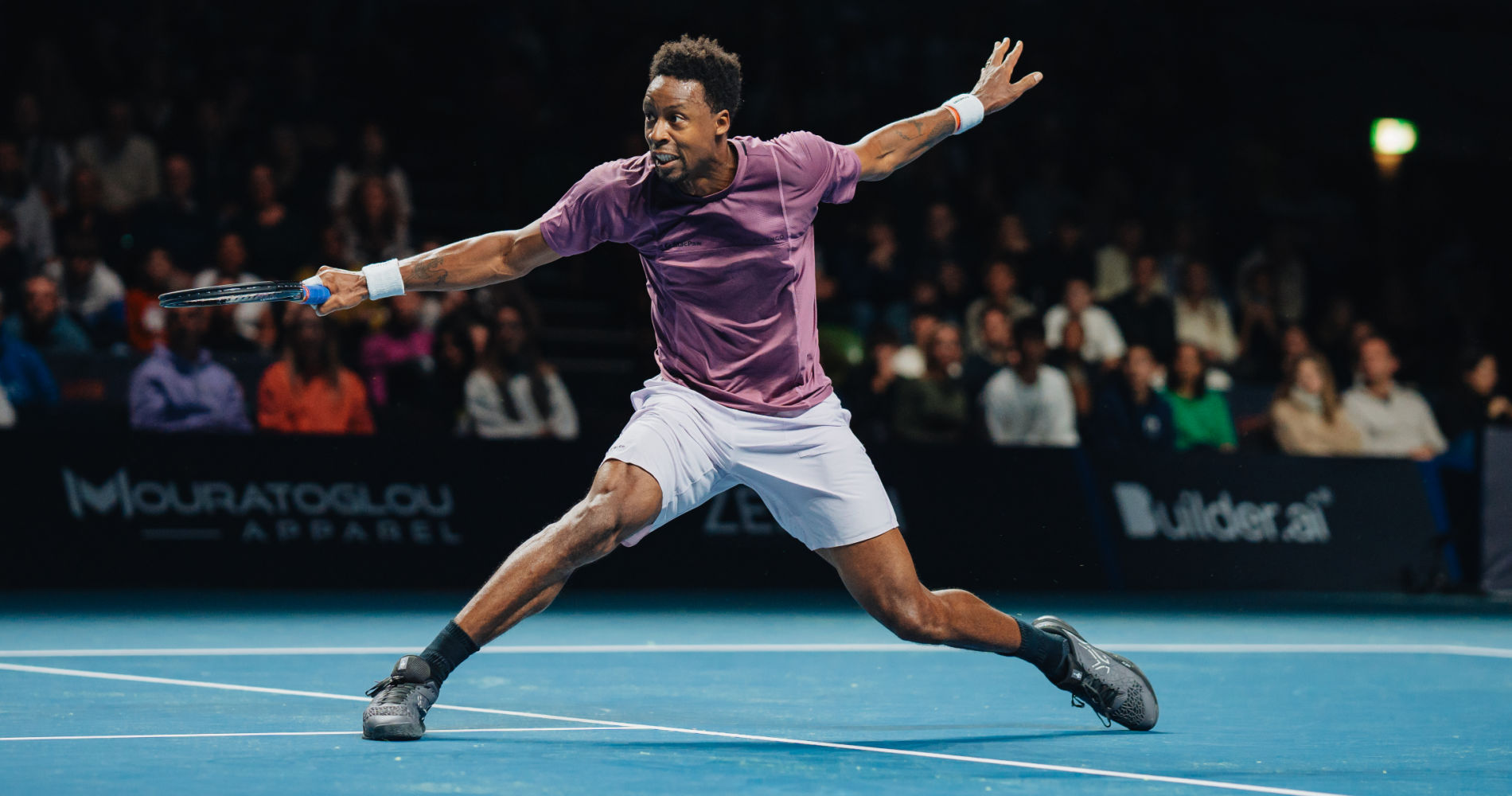 Monfils comes from two quarters down to beat Kokkinakis