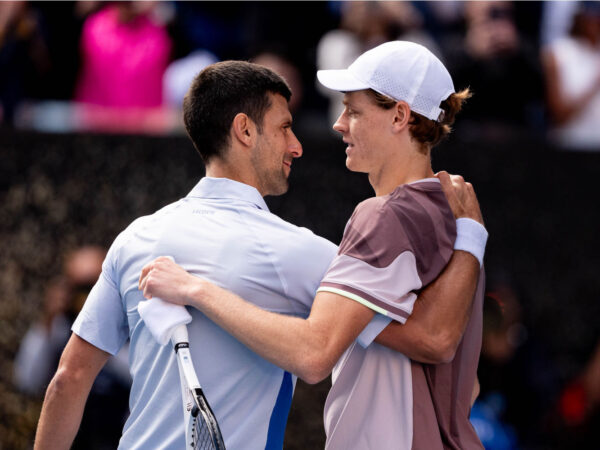 Jannik Sinner and Novak Djokovic, Australian Open 2024