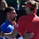 Novak Djokovic and Alexander Zverev