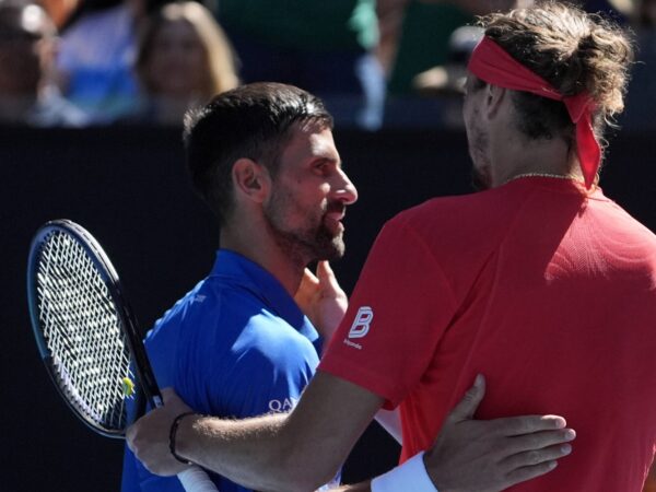 Novak Djokovic and Alexander Zverev