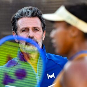 Naomi Osaka and Patrick Mouratoglou, Auckland 2025