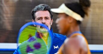 Naomi Osaka and Patrick Mouratoglou, Auckland 2025