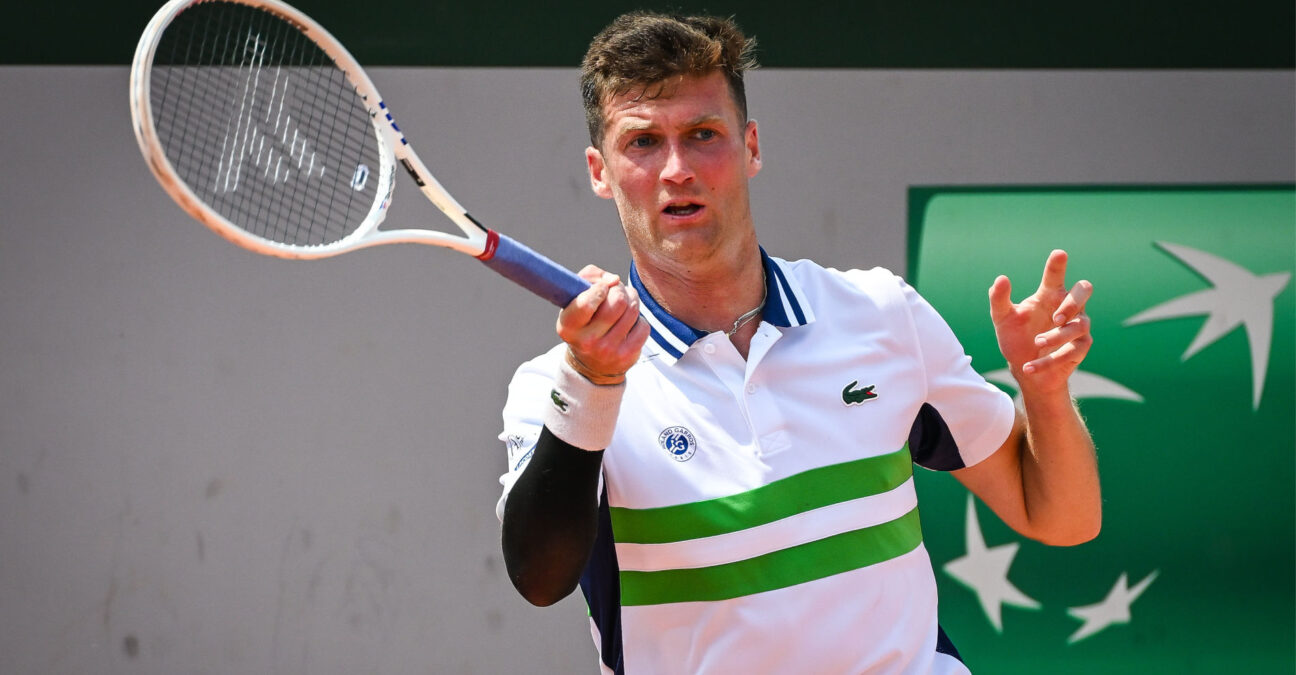 May 20, 2024, Paris, France, France: Manuel GUINARD of France during first qualifying day of Roland-Garros 2024, French Open 2024, Grand Slam tennis tournament at Roland-Garros Stadium on May 20, 2024 in Paris, France.