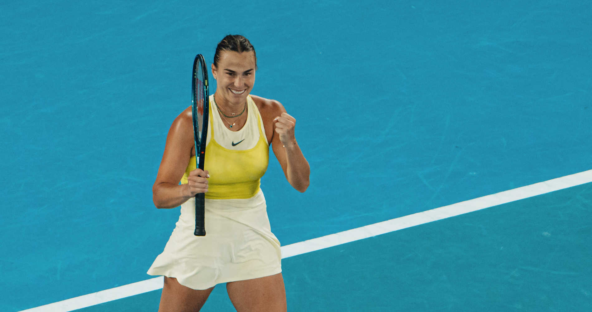 Sabalenka reaches Australian Open semifinal despite dropping set