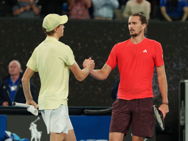 Jannik Sinner et Alexander Zverev, Open d'Australie 2025