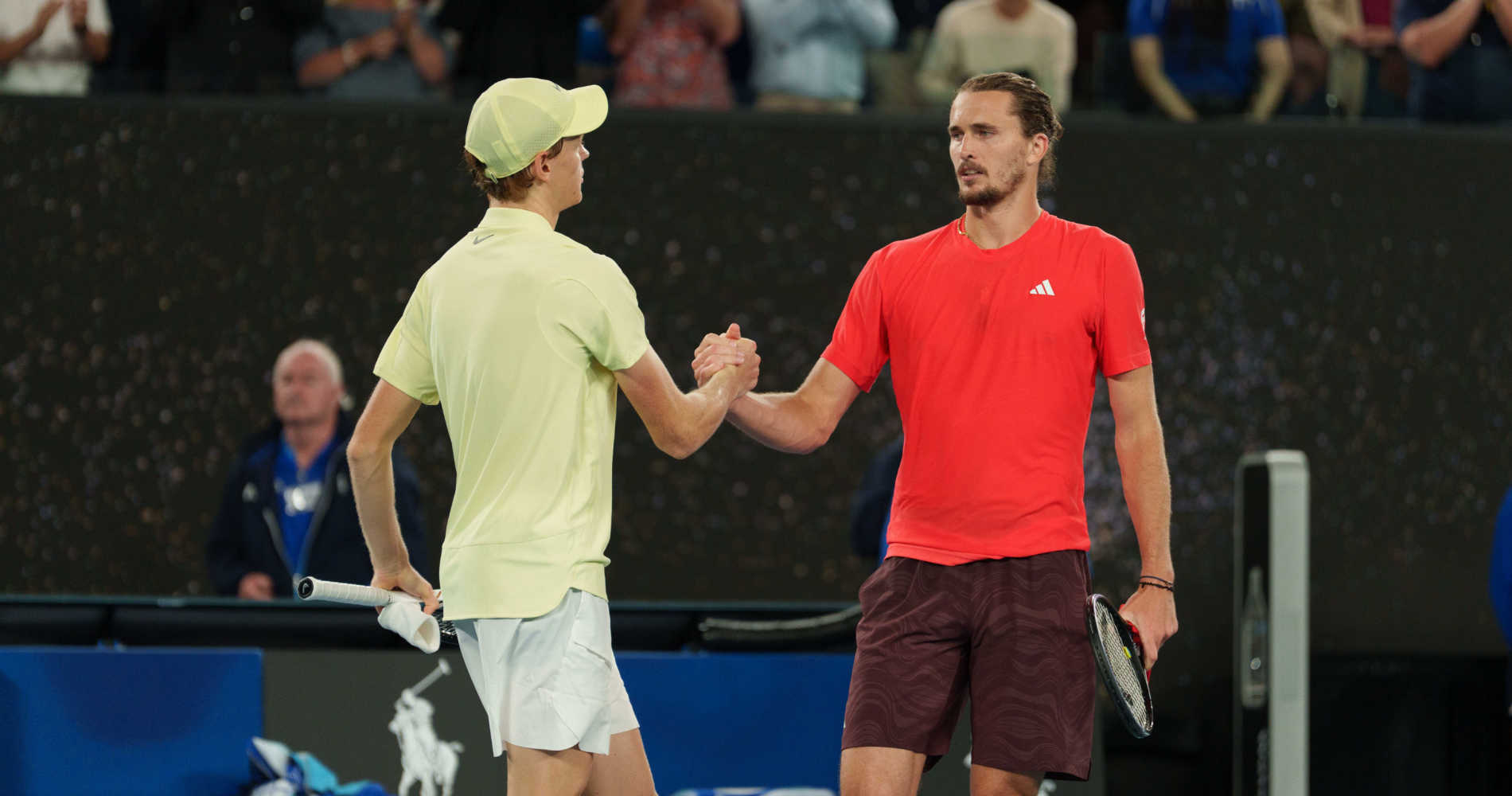 Jannik Sinner et Alexander Zverev, Open d'Australie 2025