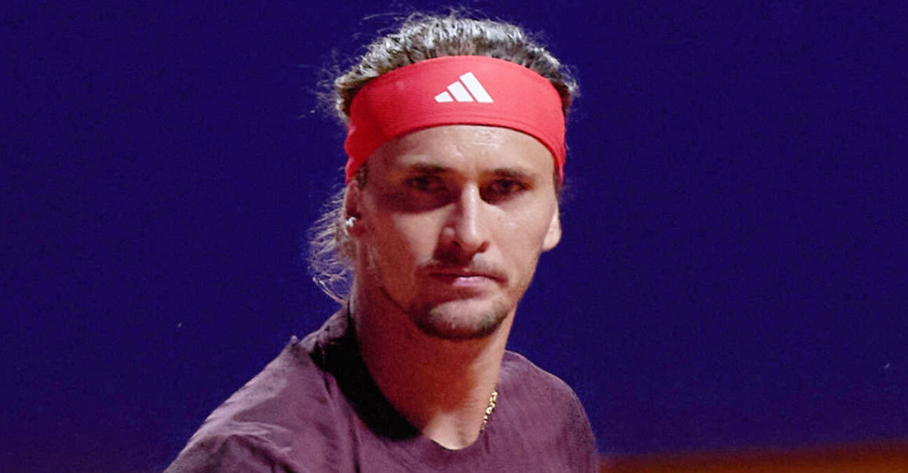 Alexander Zverev of Germany looks towards his box during the quarter finals match against Francisco Cerundolo at IEB Argentina Open 2025 at Buenos Aires Lawn Tennis Club February 14, 2025 in Buenos Aires, Argentina. Photo by Camilla Stolen, Imago Buenos Aires Argentina L1120683