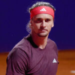 Alexander Zverev of Germany looks towards his box during the quarter finals match against Francisco Cerundolo at IEB Argentina Open 2025 at Buenos Aires Lawn Tennis Club February 14, 2025 in Buenos Aires, Argentina. Photo by Camilla Stolen, Imago Buenos Aires Argentina L1120683