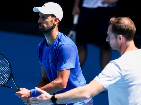 Novak Djokovic and Andy Murray, Australian Open, 2025