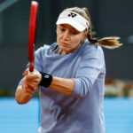 May 2, 2024, Madrid, Madrid, SPAIN: Elena Rybakina of Kazakhstan in action against Aryna Sabalenka of Belarus during the Masters 1000 and WTA 1000, tournament celebrated at Caja Magica on May 02, 2024 in Madrid, Spain. (Credit Image: © Irina R. Hipolito/AFP7 via ZUMA Press Wire)