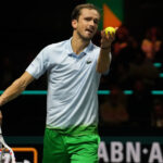 Daniil Medvedev during the ABN AMRO Open 2025, ATP 500 Tennis 16 eme Finale event on 5 FEBRUARY 2025 in Rotterdam, Netherlands - Photo Laurent Lairys / PsnewZ