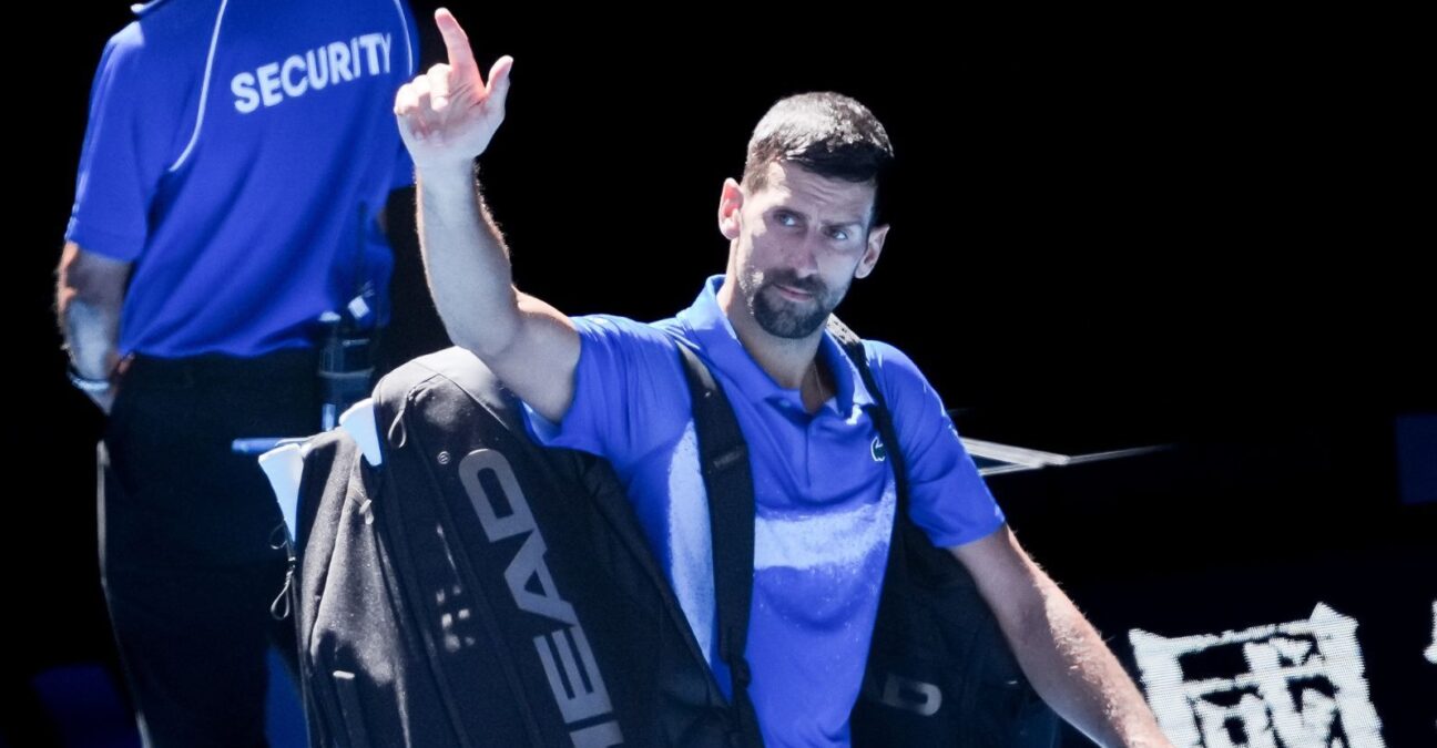 Novak Djokovic retires with injury at the 2025 Australian Open