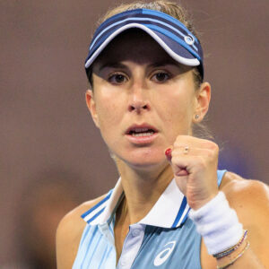 September 1, 2023, Flushing Meadows, New York, USA: Belinda Bencic during Day 5 of the 2023 US Open held at the USTA Billie Jean King National Tennis Center on Friday September 1, 2023 in the Flushing neighborhood of the Queens borough of New York City. Belinda Bencic defeats Lin Zhu on Day 5 of the 2023 U.S. Open Tennis.