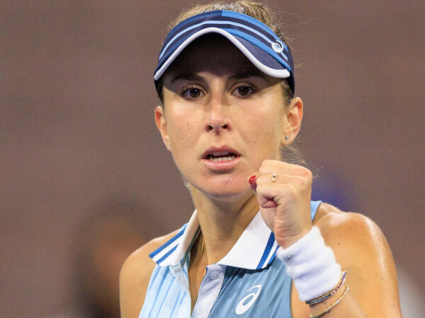 September 1, 2023, Flushing Meadows, New York, USA: Belinda Bencic during Day 5 of the 2023 US Open held at the USTA Billie Jean King National Tennis Center on Friday September 1, 2023 in the Flushing neighborhood of the Queens borough of New York City. Belinda Bencic defeats Lin Zhu on Day 5 of the 2023 U.S. Open Tennis.