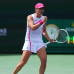 Iga Swiatek (Pol) defeated Maria Sakkari (Gre) for the championships at Indian Wells