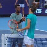 Gael Monfils and Taylor Fritz