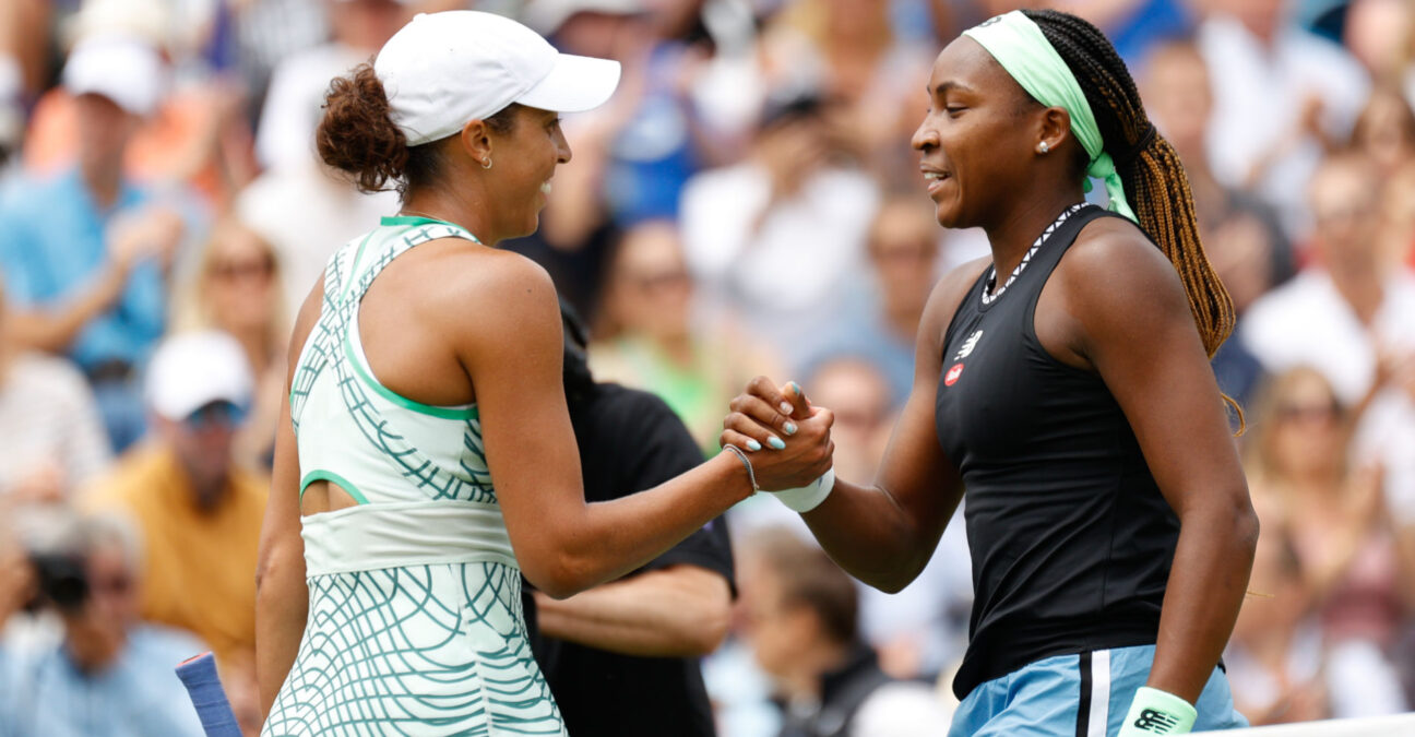 Madison Keys and Coco Gauff (USA), Eastbourne 2023