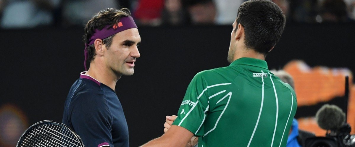 Djokovic Australian Open 2020 Federer