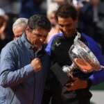 Toni and Rafael Nadal, 2017 Roland-Garros