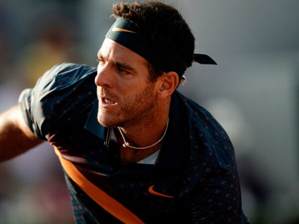 Del Potro Serving