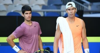 Carlos Alcaraz, Rafael Nadal, 2021